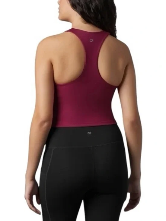 GapFit Crop Active Tank Red Size Small - Picture 2 of 9